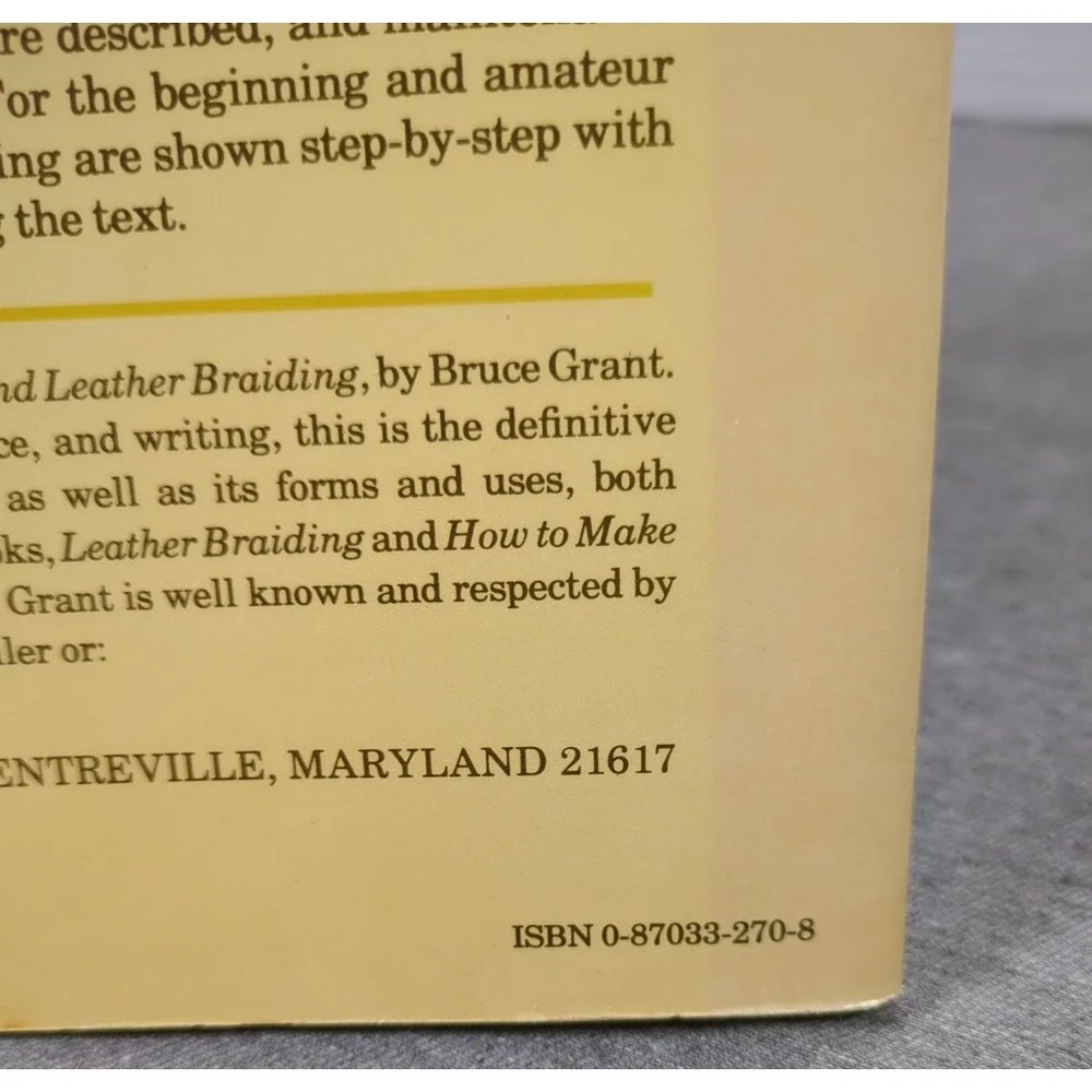 Whips And Whipmaking with Intro To Braiding David Morgan 1972 First‎ Edition